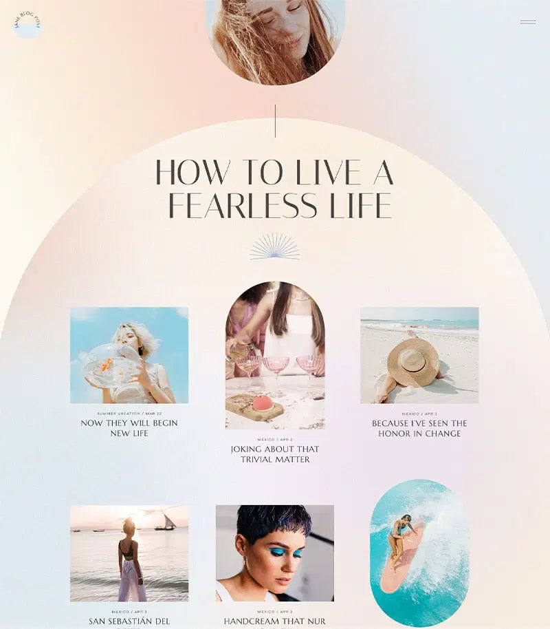 QI017 Lifestyle Blog