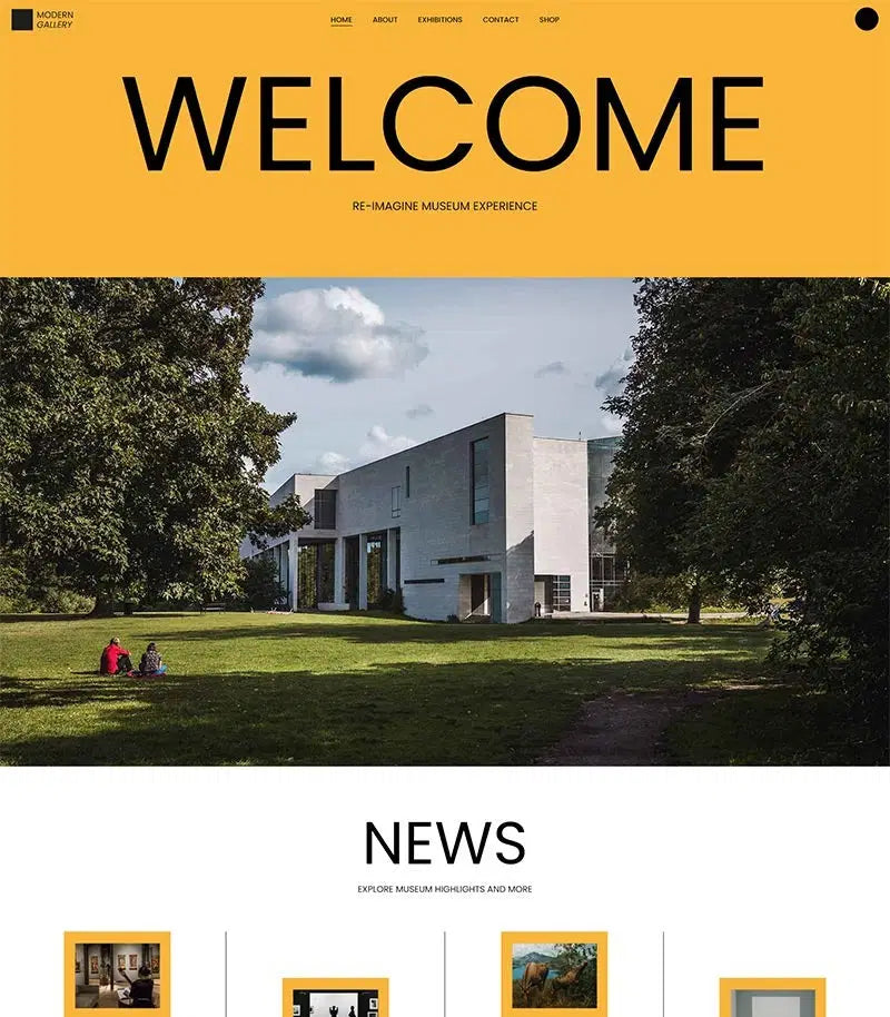 QI033 Modern Art Gallery