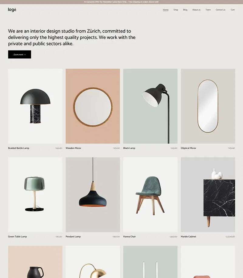 QI086 Interior Design Shop