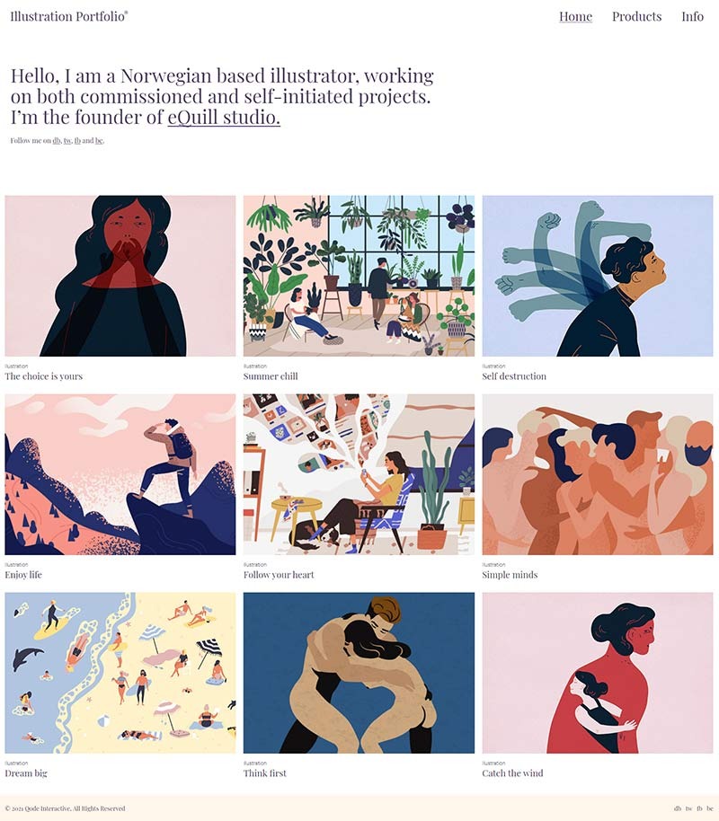 QI103 Illustration Portfolio