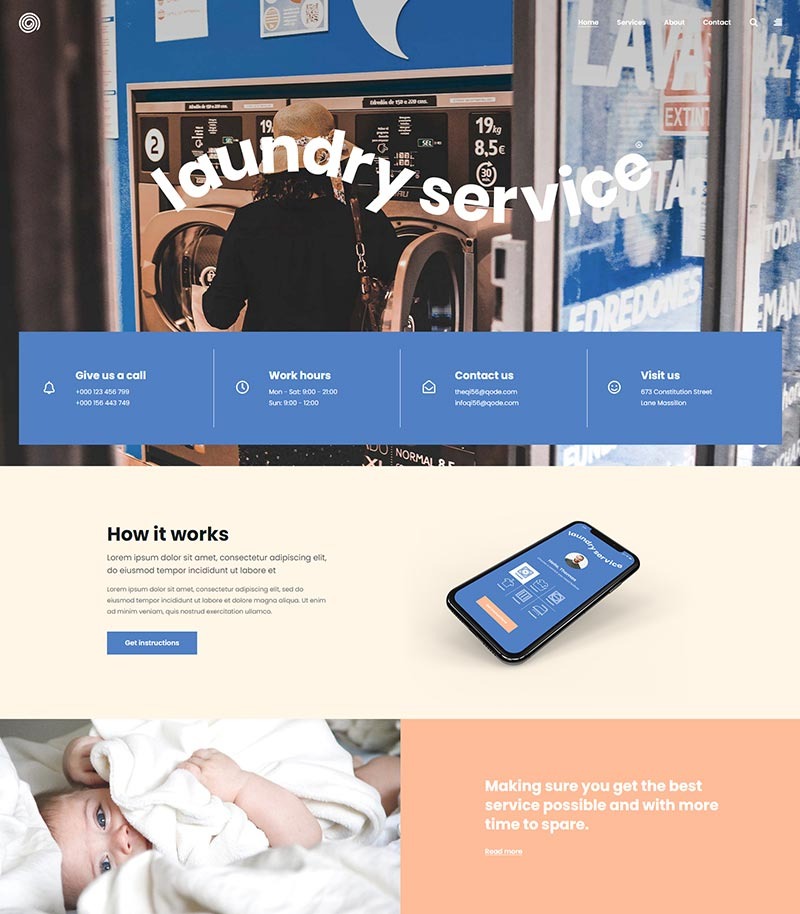 QI105 Laundry Service