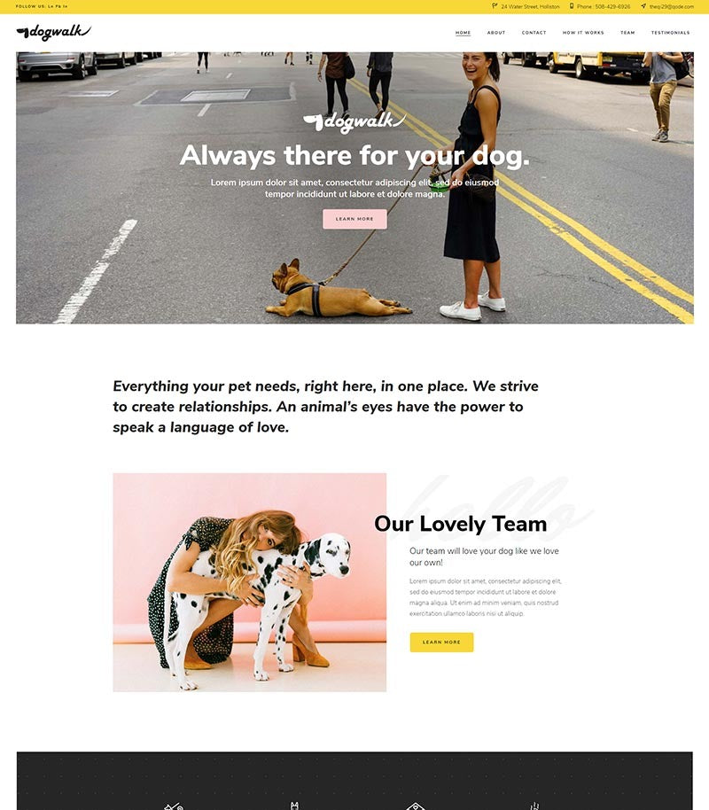 QI124 Dog Walker