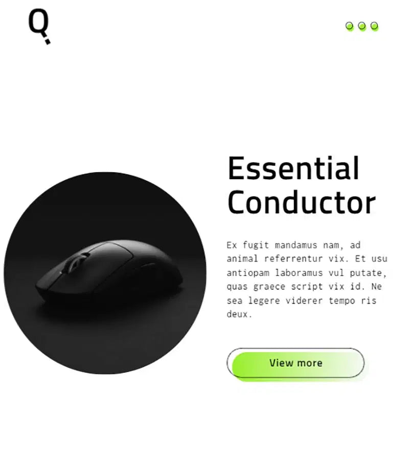 QI020 Rounded Product Slider