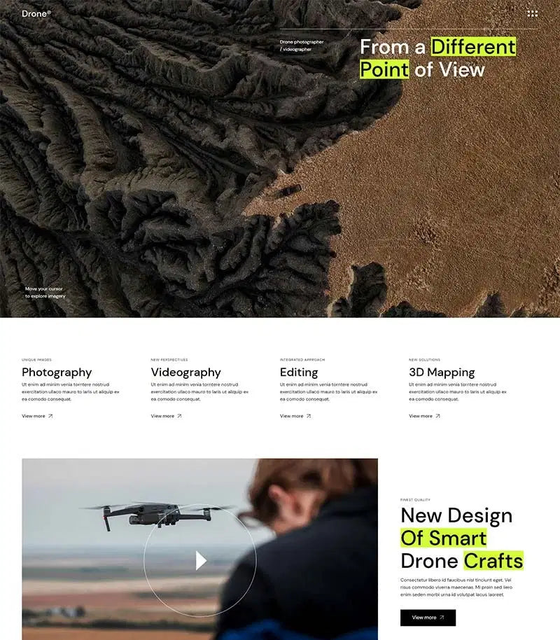 QI021 Drone Videography