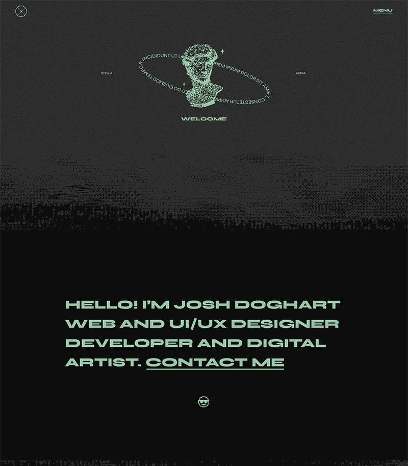 QI027 Designer Portfolio Dark