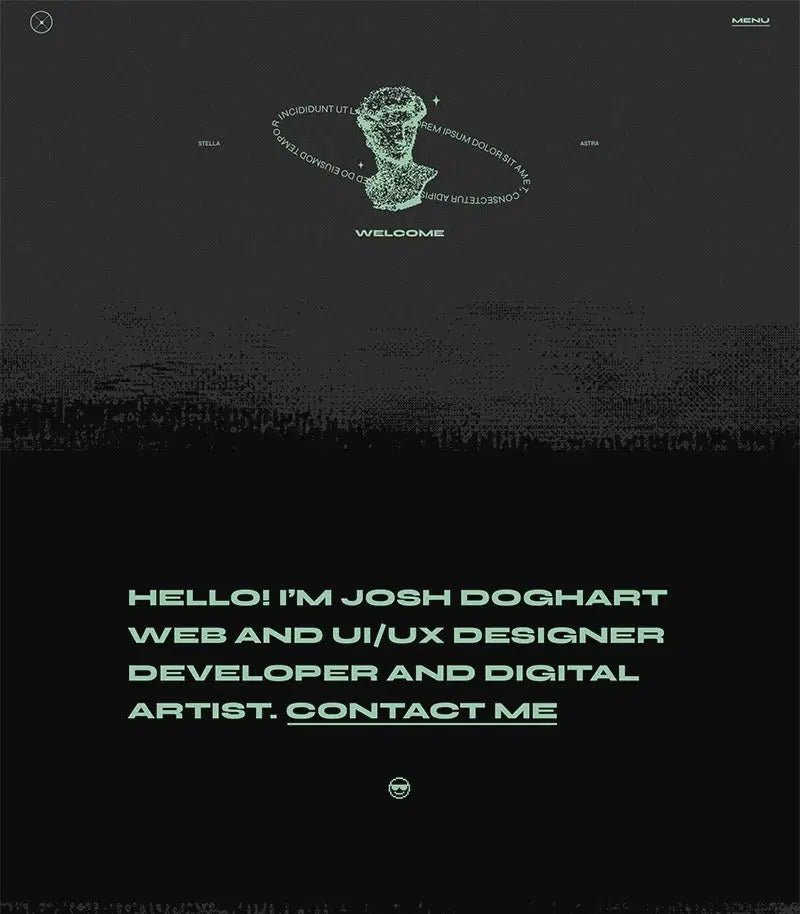 QI027 Designer Portfolio Dark