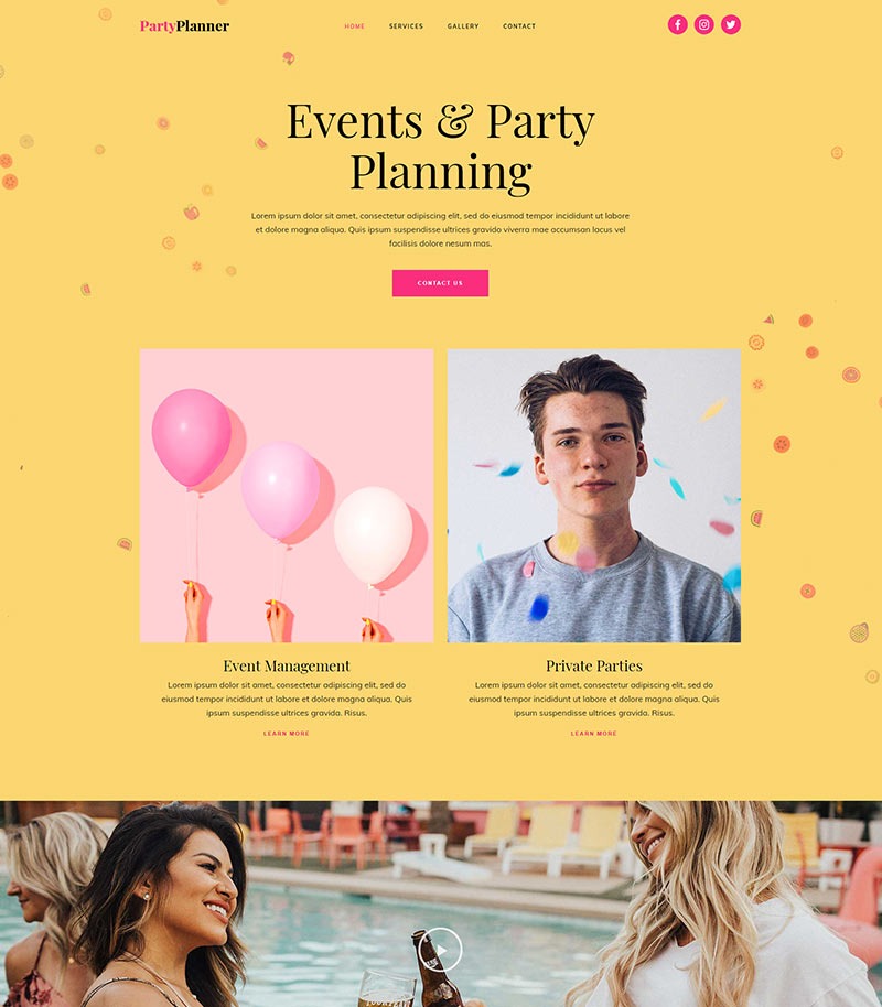 QI059 Party Planner