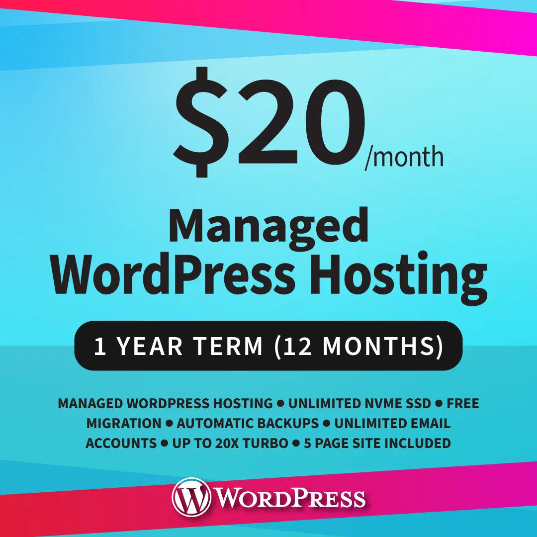 [H2] Managed WordPress Hosting + 5 Page Site