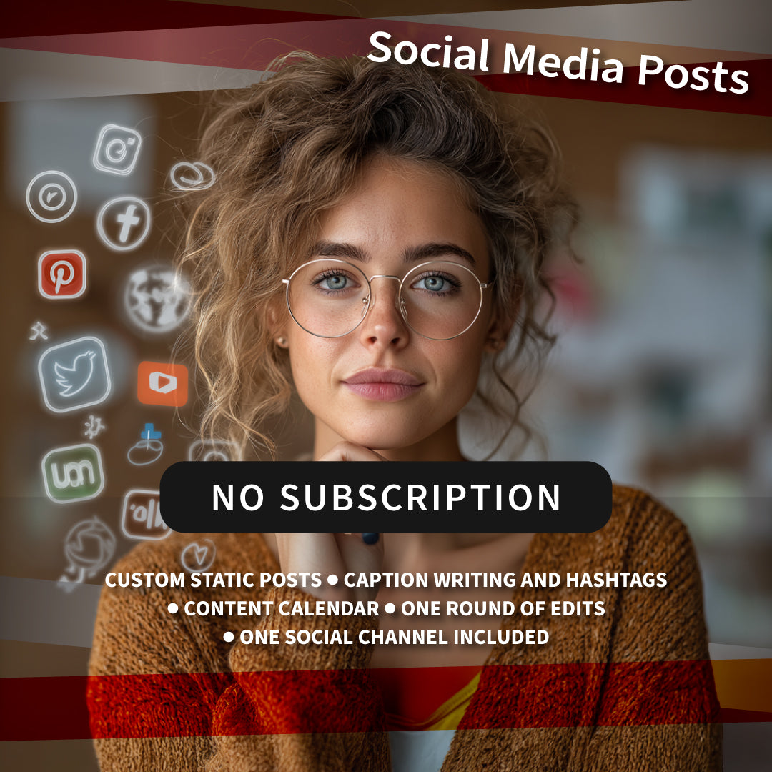 Social Media Posts (1 Channel)