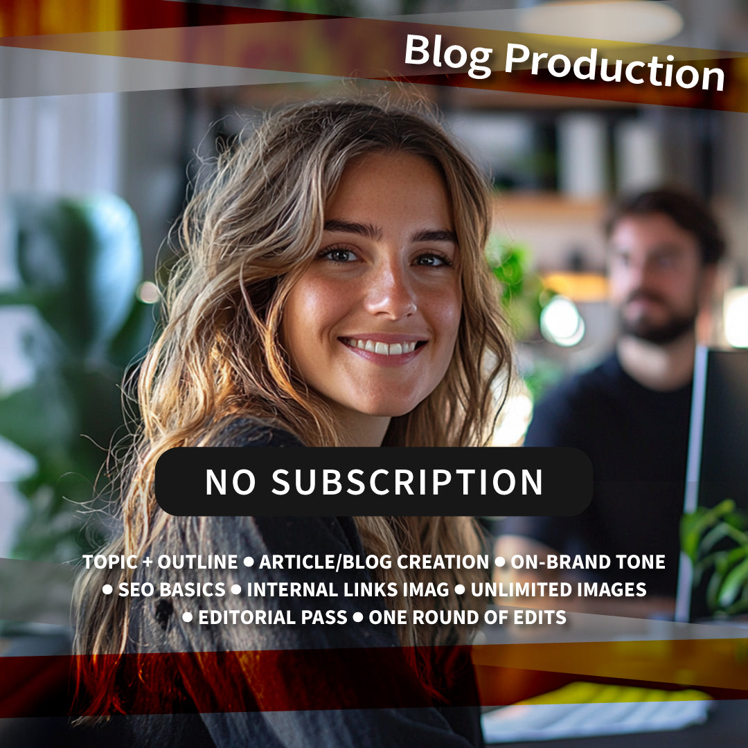 Article, Blog Production