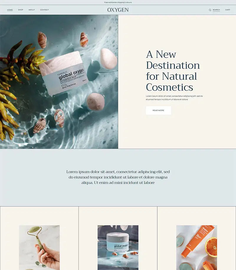 QI009 Cosmetics Shop